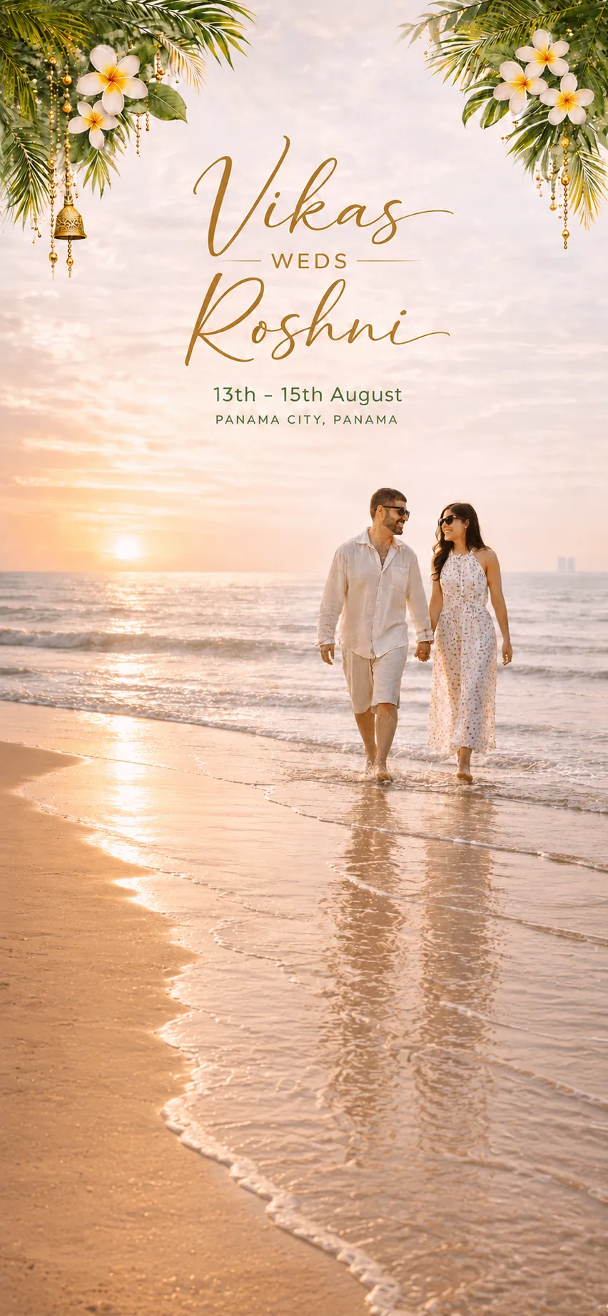 Vikas weds Roshni